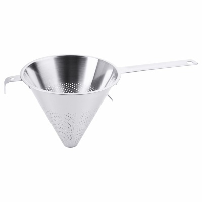 Spitzsieb mit Flachgriff 18cm