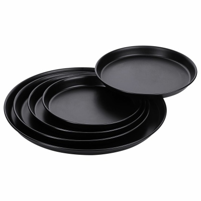 Pizzablech, Schwarzblech 33cm