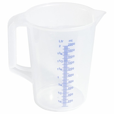 Messbecher 2l, Polypropylen