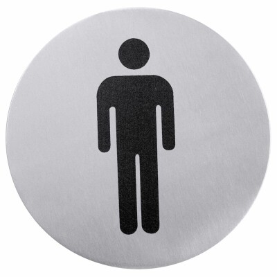 Toiletten - Türsymbol HERR