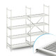 Standregal Edelstahl Blechrost Auflagen BxTxH in mm(3150 x 500 x 1200)