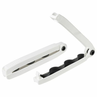 Beutelklammer 24cm, weiß